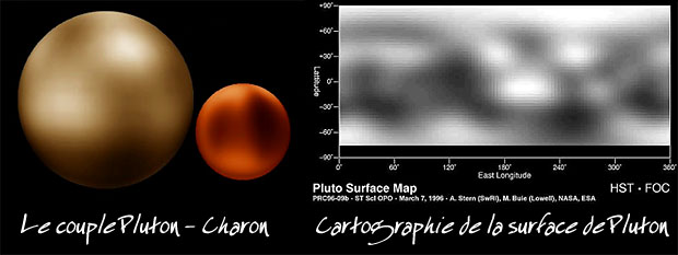 cartographie de Pluton