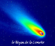 noyau d'une comète