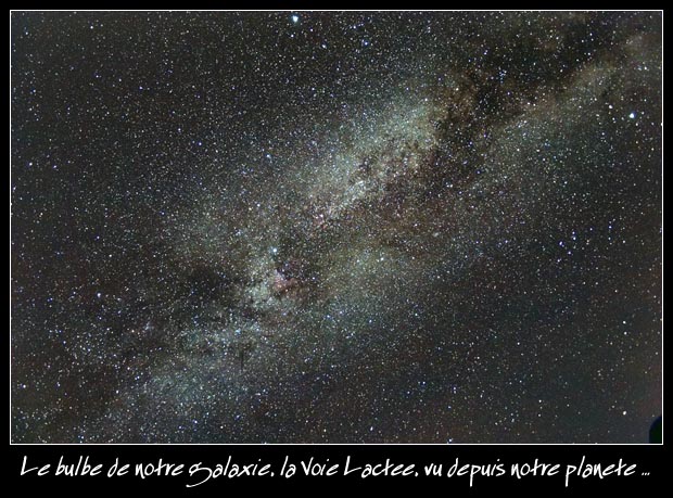 bulbe voie lactée
