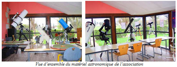 matériel VEGA Astronomie
