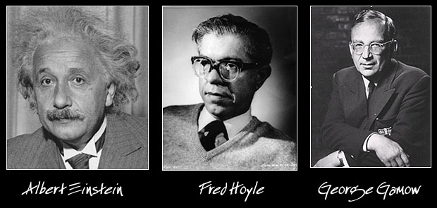 einstein hoyle gamow