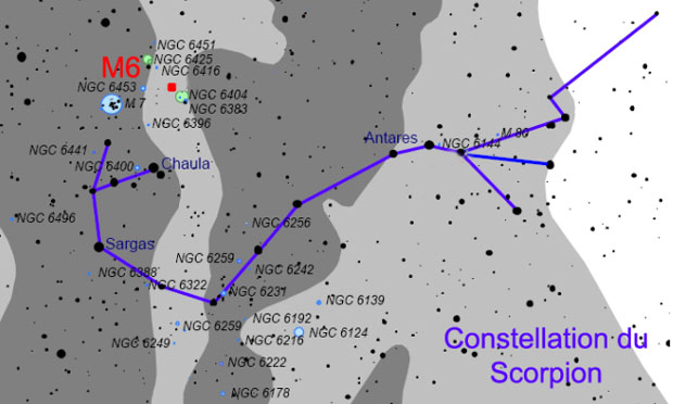 constellation du scorpion