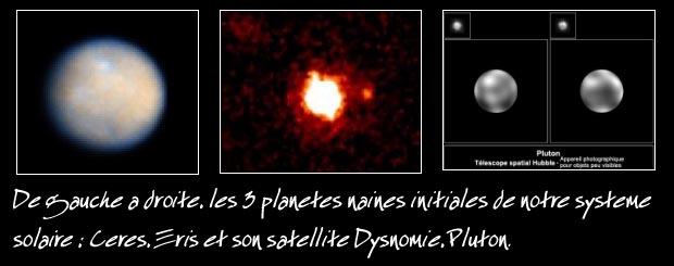 planètes naines