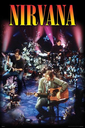Nirvana Unplugged Poster - Shop All Nirvana